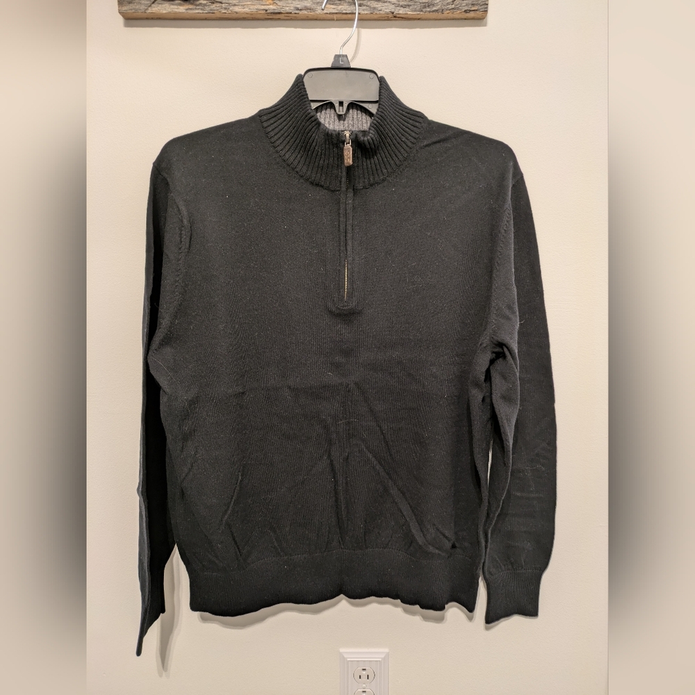 Eddie Bauer quarter zip sweater